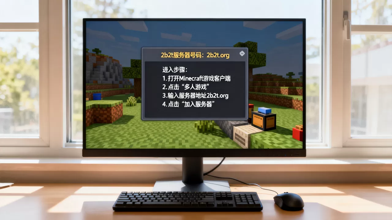 电脑版2b2t服务器号码到底是多少？，2b2t怎么进？