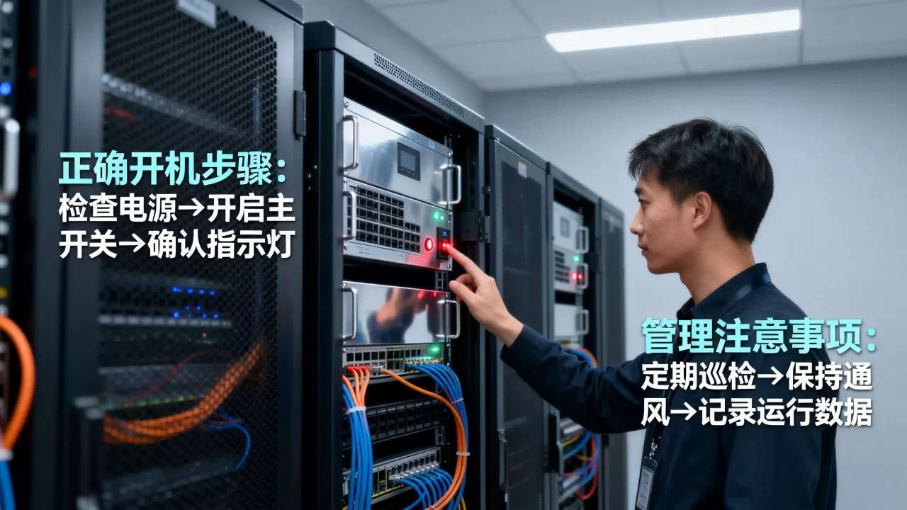 机房服务器怎么开才正确，机房管理注意事项有哪些？