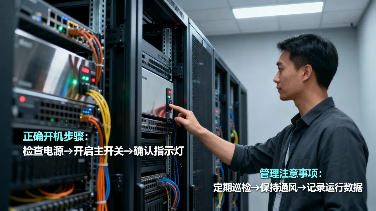 机房服务器怎么开才正确，机房管理注意事项有哪些？