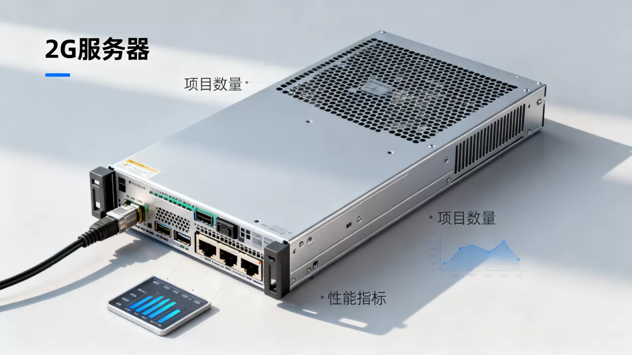 一个2G服务器能放多少项目，性能够用吗？
