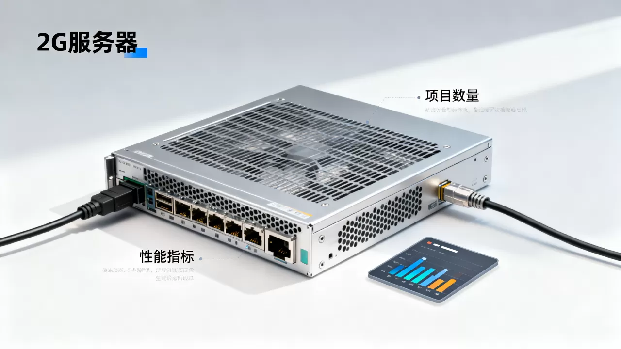 一个2G服务器能放多少项目，性能够用吗？