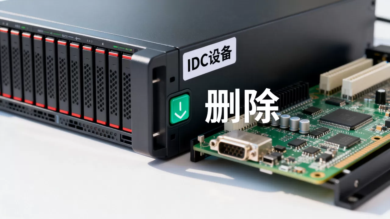 IDC是什么意思?删除按钮到底是什么意思?,怎么用 IDC是什么意思?删除按钮到底是什么意思?,怎么用