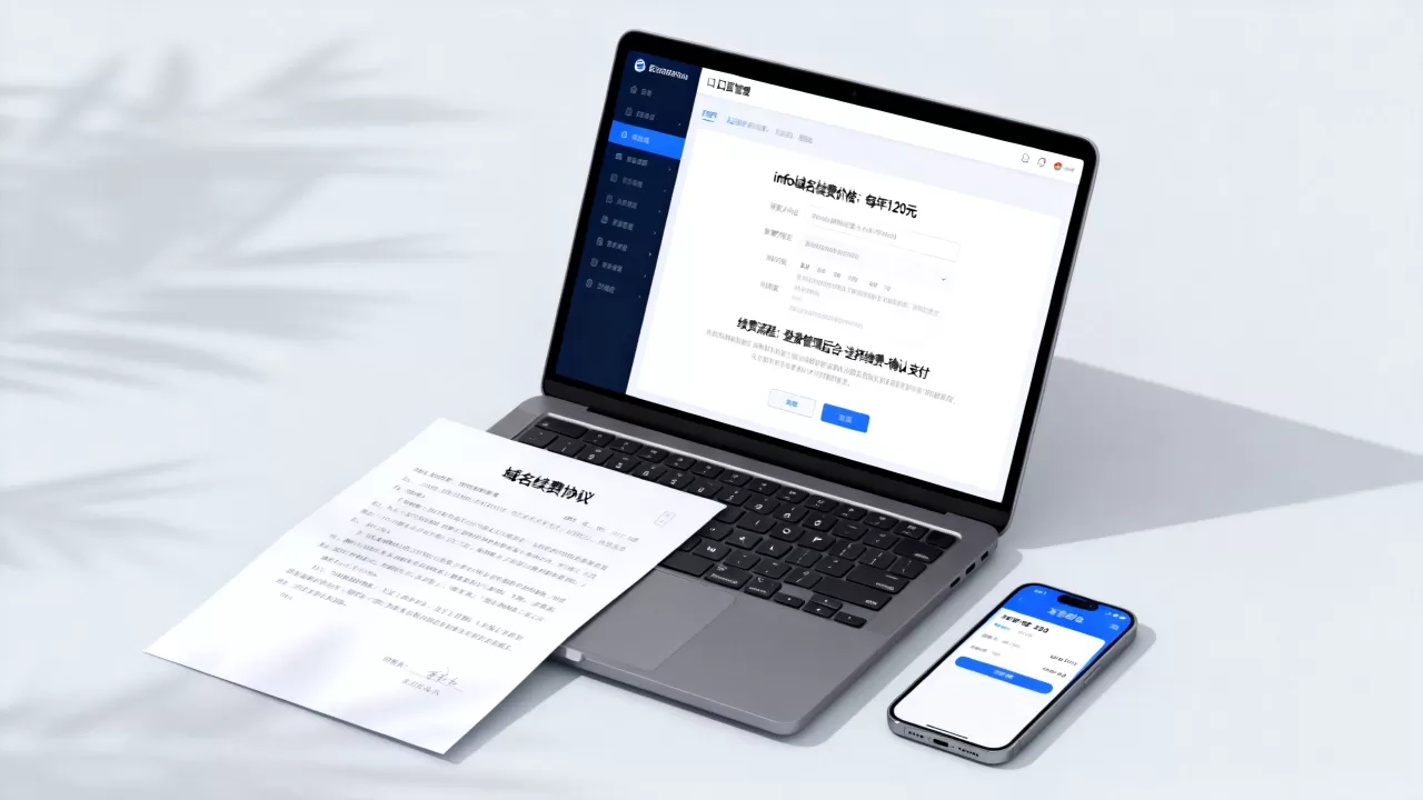 info域名续费多少钱，续费流程是什么？