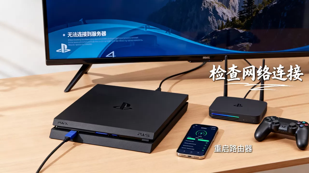 ps4一直连不上服务器怎么办，ps4连接服务器失败怎么解决