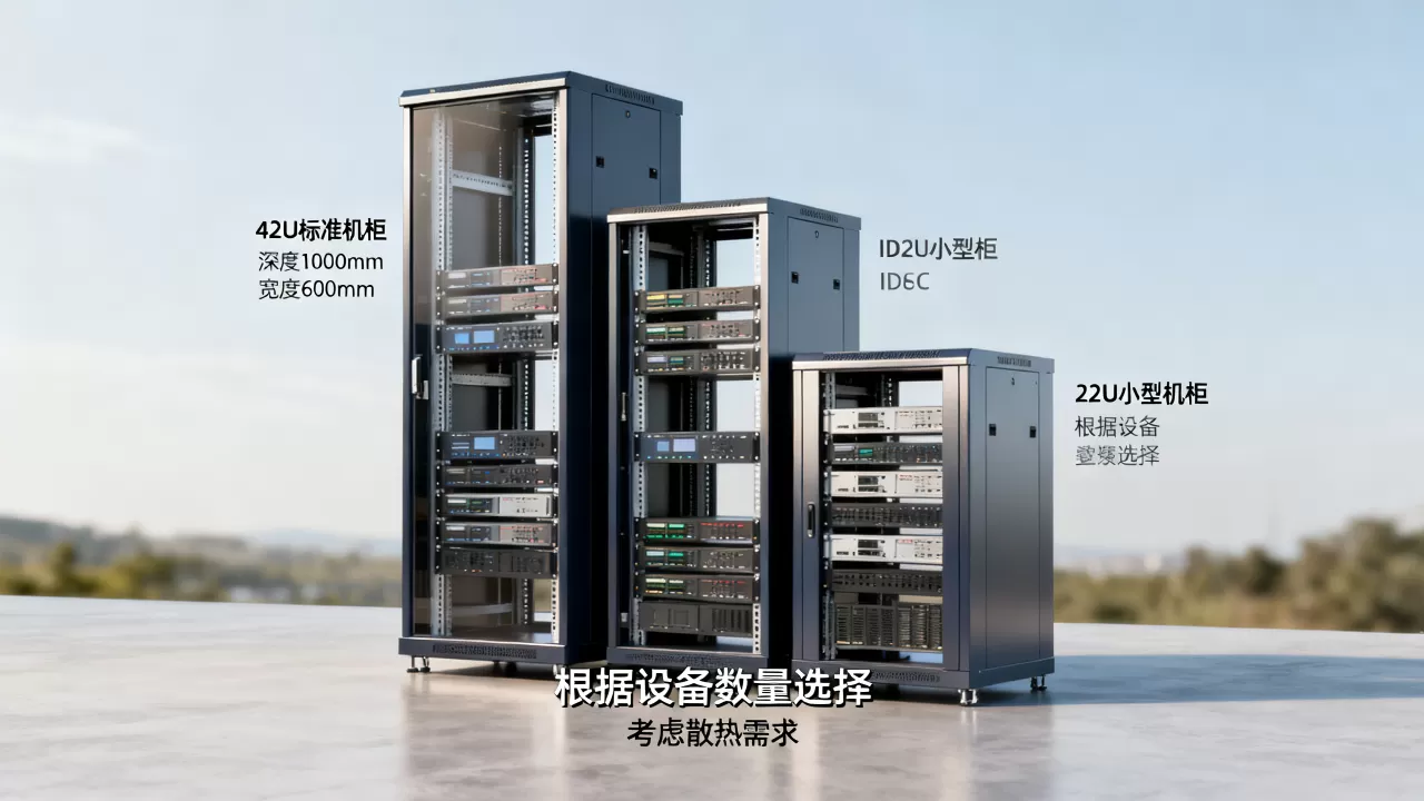 IDC机柜尺寸标准有哪些，机柜尺寸怎么选？