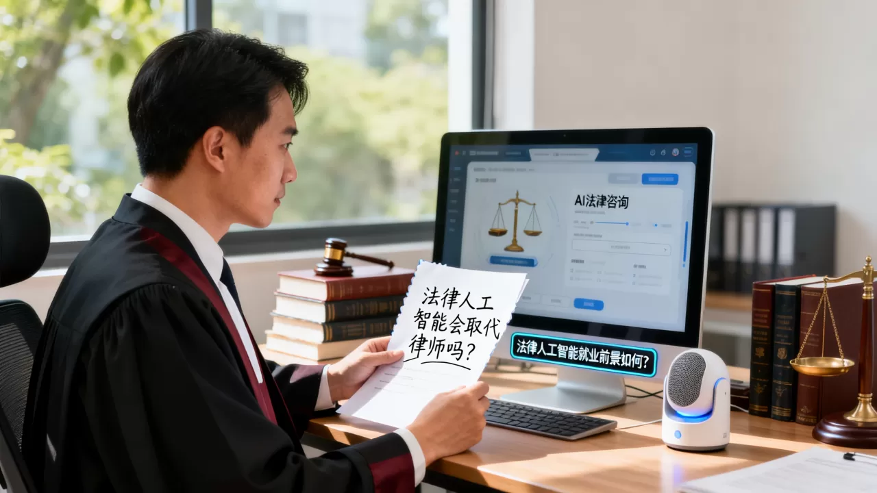 法律人工智能会取代律师吗？，法律人工智能就业前景如何？