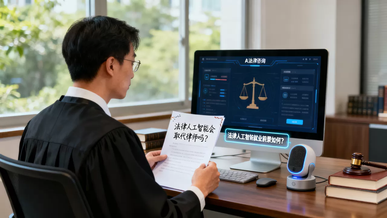 法律人工智能会取代律师吗？，法律人工智能就业前景如何？