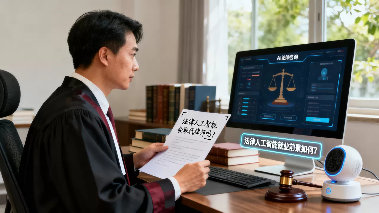 法律人工智能会取代律师吗？，法律人工智能就业前景如何？