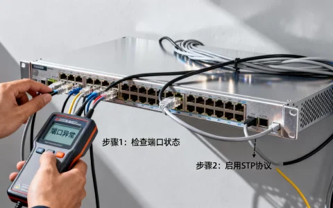 交换机有网络回环怎么办，交换机网络环路怎么解决？