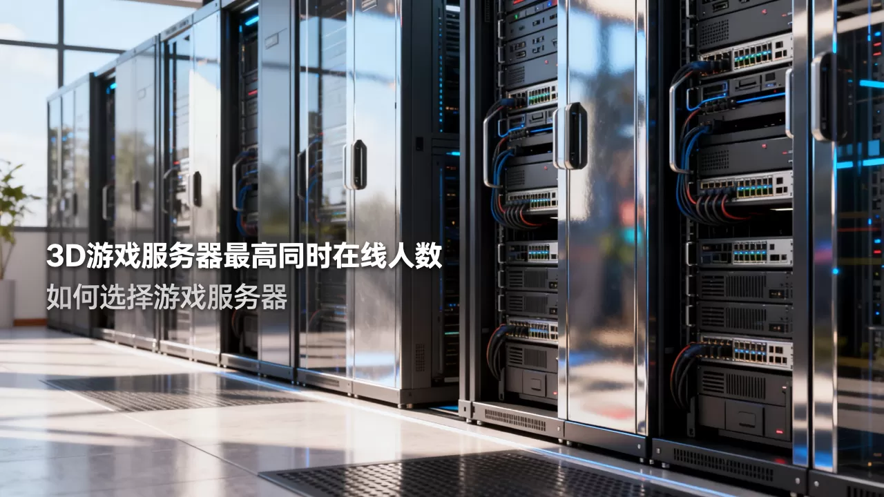 3d游戏服务器最高同时在线多少人？，如何选择
