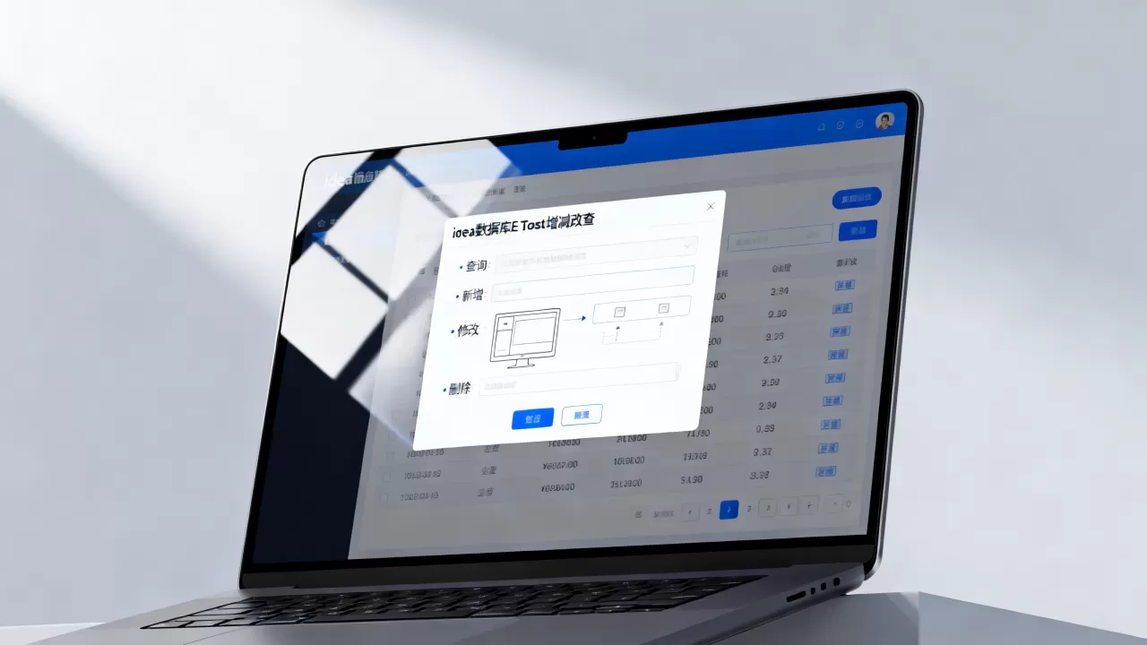 idea数据库E Toast增删改查如何，怎么做