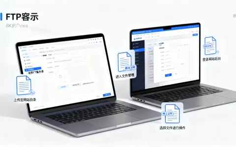 FTP上传文件到网站如何操作？，网站后台上传文件管理怎么做？