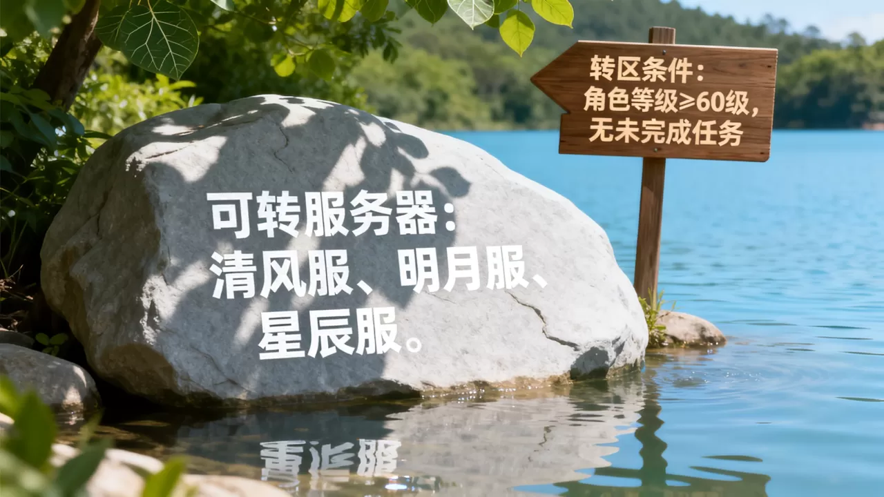 万绿湖能转哪些服务器呢,转区条件是什么? 万绿湖能转哪些服务器呢,转区条件是什么?