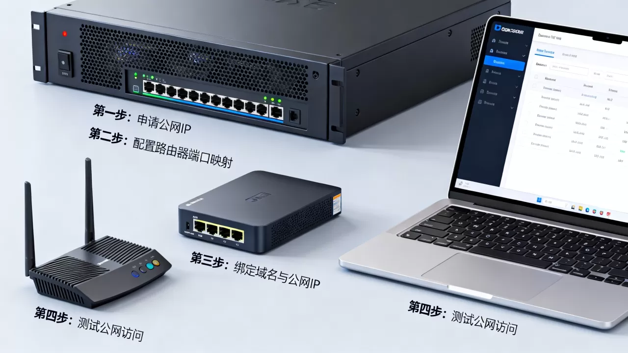 服务器端如何配置公网和域名?,步骤有哪些? 服务器端如何配置公网和域名?,步骤有哪些?