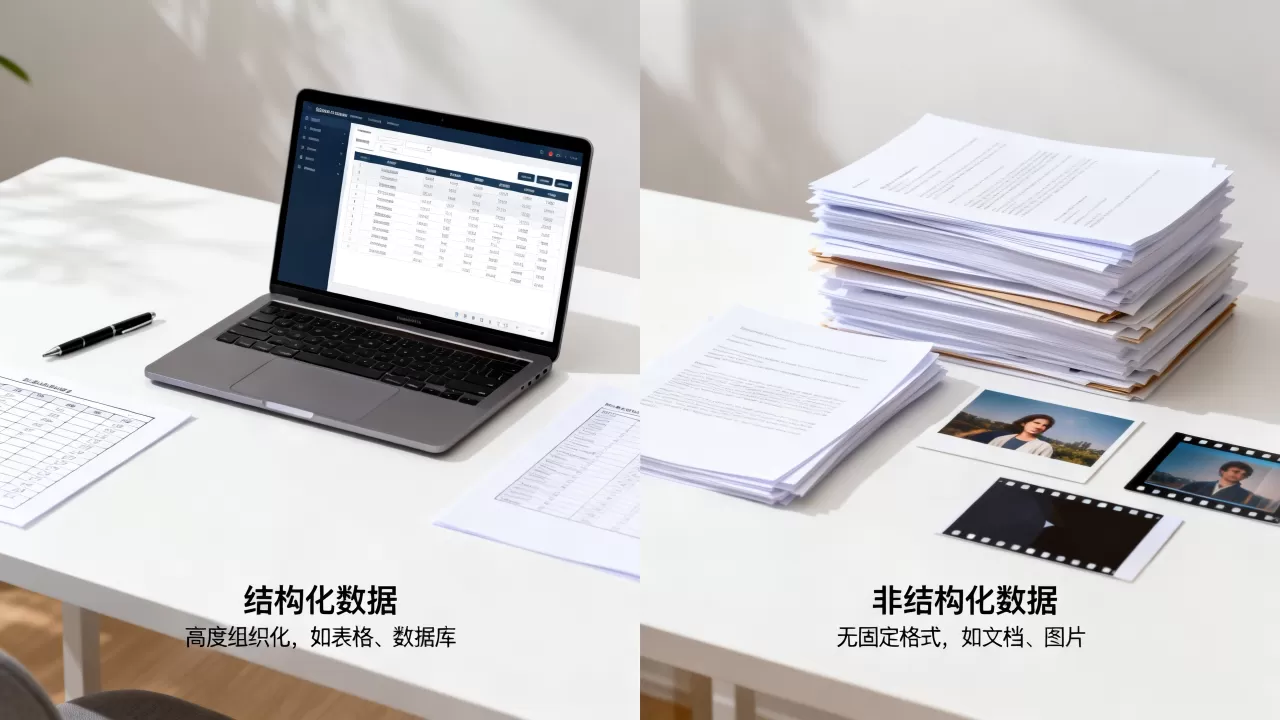 结构化数据和非结构化数据有何区别？，什么是结构化数据