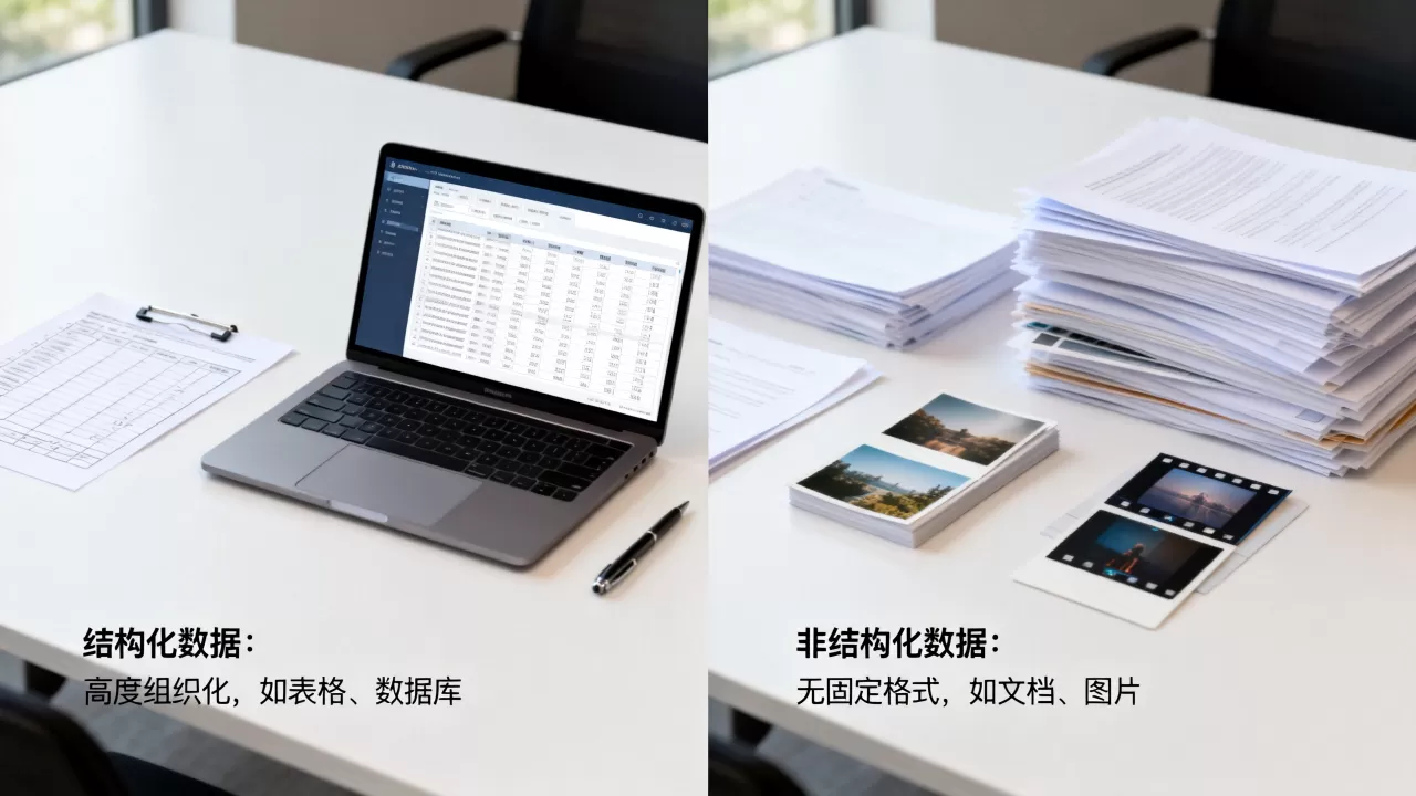 结构化数据和非结构化数据有何区别？，什么是结构化数据