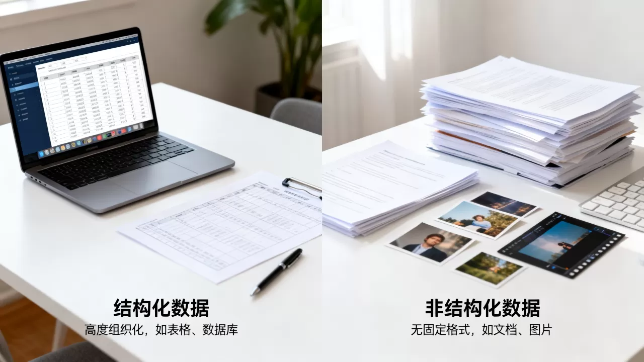 结构化数据和非结构化数据有何区别？，什么是结构化数据