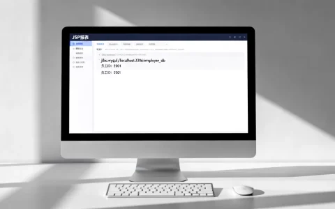 JSP如何显示报表数据库和员工ID信息？，怎么实现