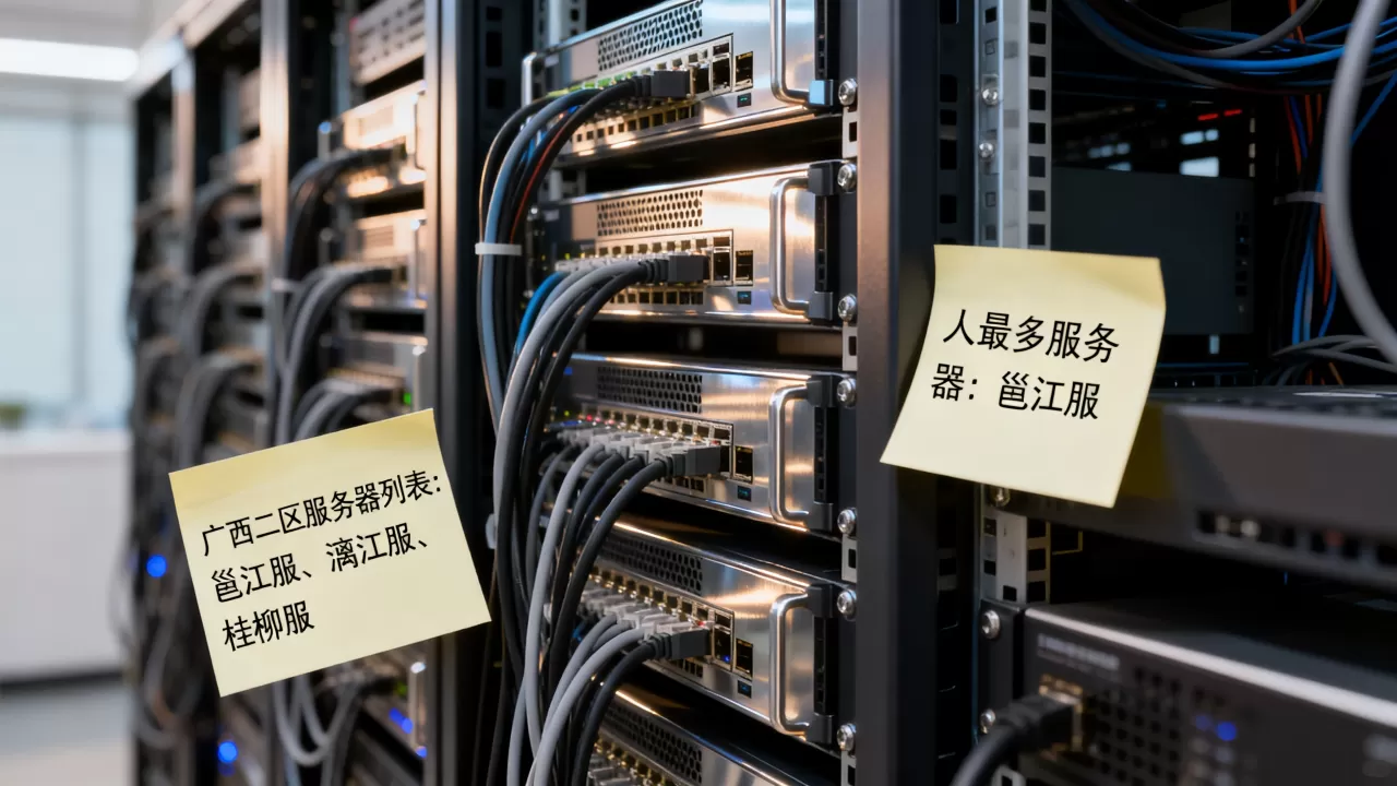 广西二区有哪些服务器?,哪个服务器人最多? 广西二区有哪些服务器?,哪个服务器人最多?