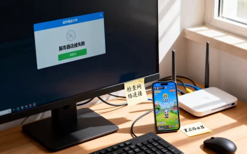 为什么qq空间游戏服务器连接失败，怎么解决？
