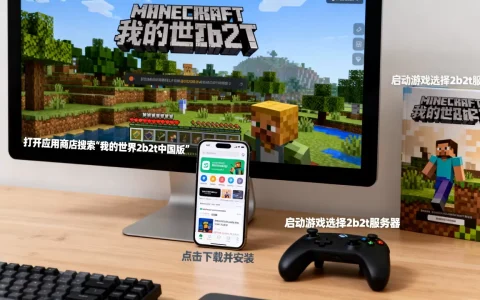我的世界2b2t服务器中国版怎么进，怎么下载