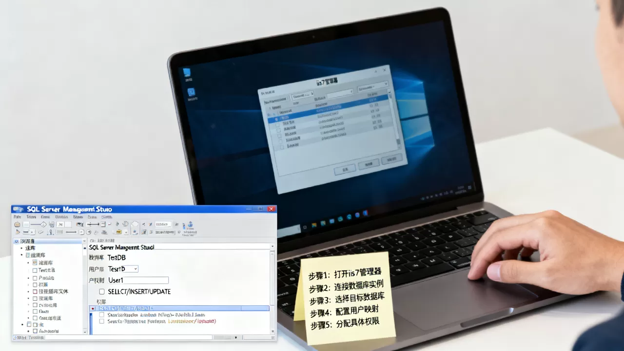 iis7如何设置数据库权限？，数据库权限设置步骤有哪些？