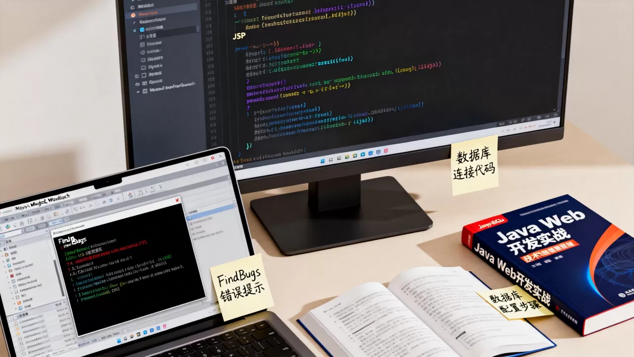 jsp文件怎么链接数据库，findbugs规则扫描报错怎么办