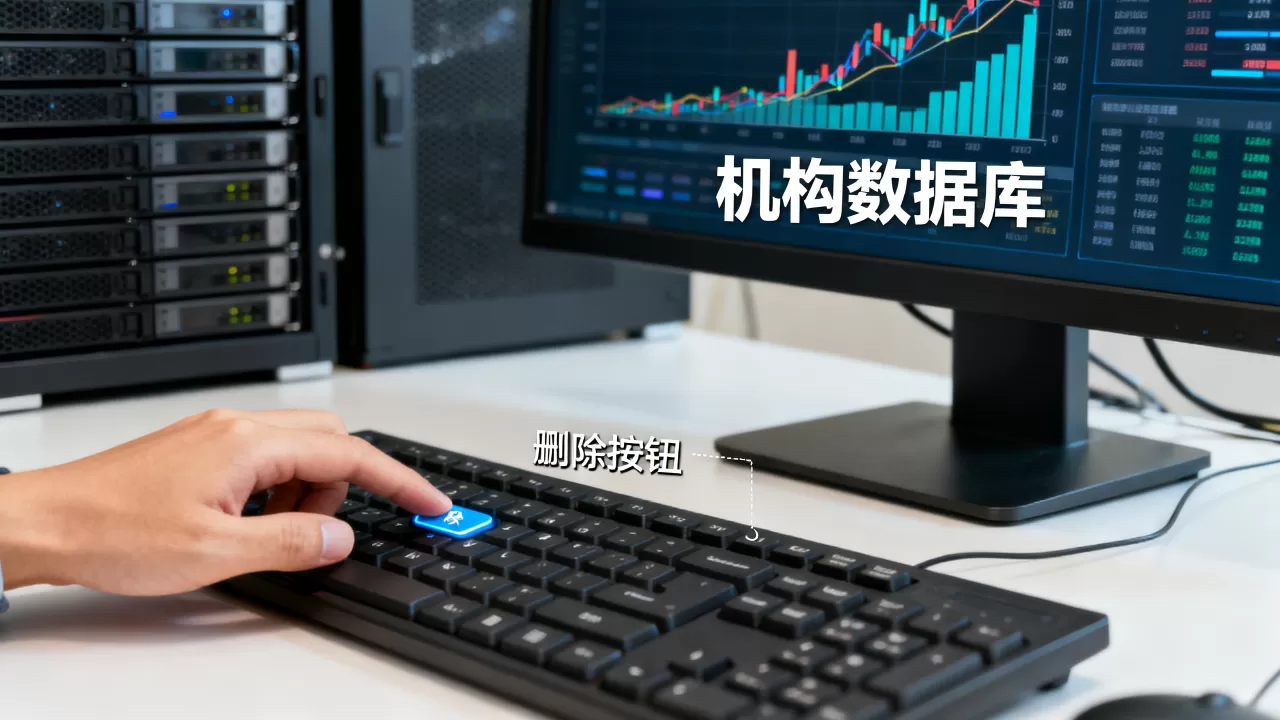 机构数据库到底是什么意思？，删除按钮怎么删除