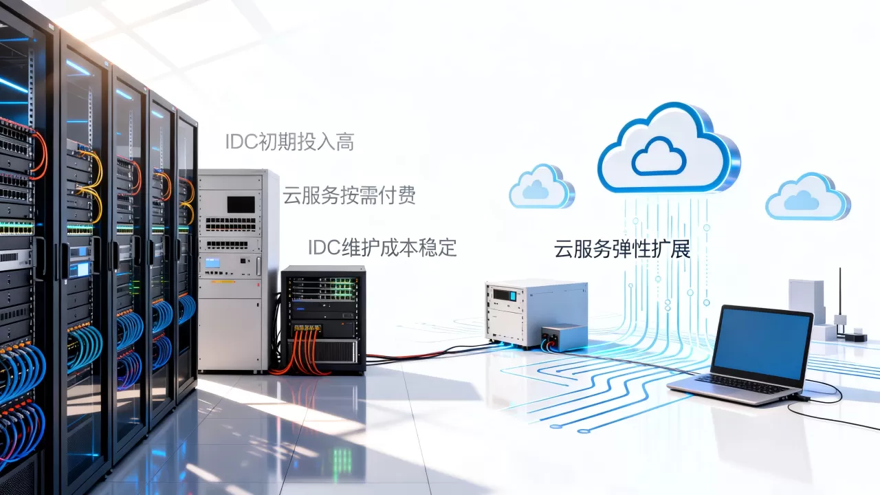 IDC成本与上云成本对比哪个更低？，哪个更划算