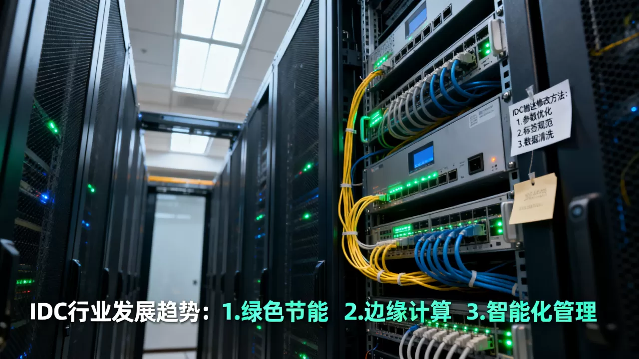 IDC描述修改方法有哪些,IDC行业发展趋势如何 IDC描述修改方法有哪些,IDC行业发展趋势如何