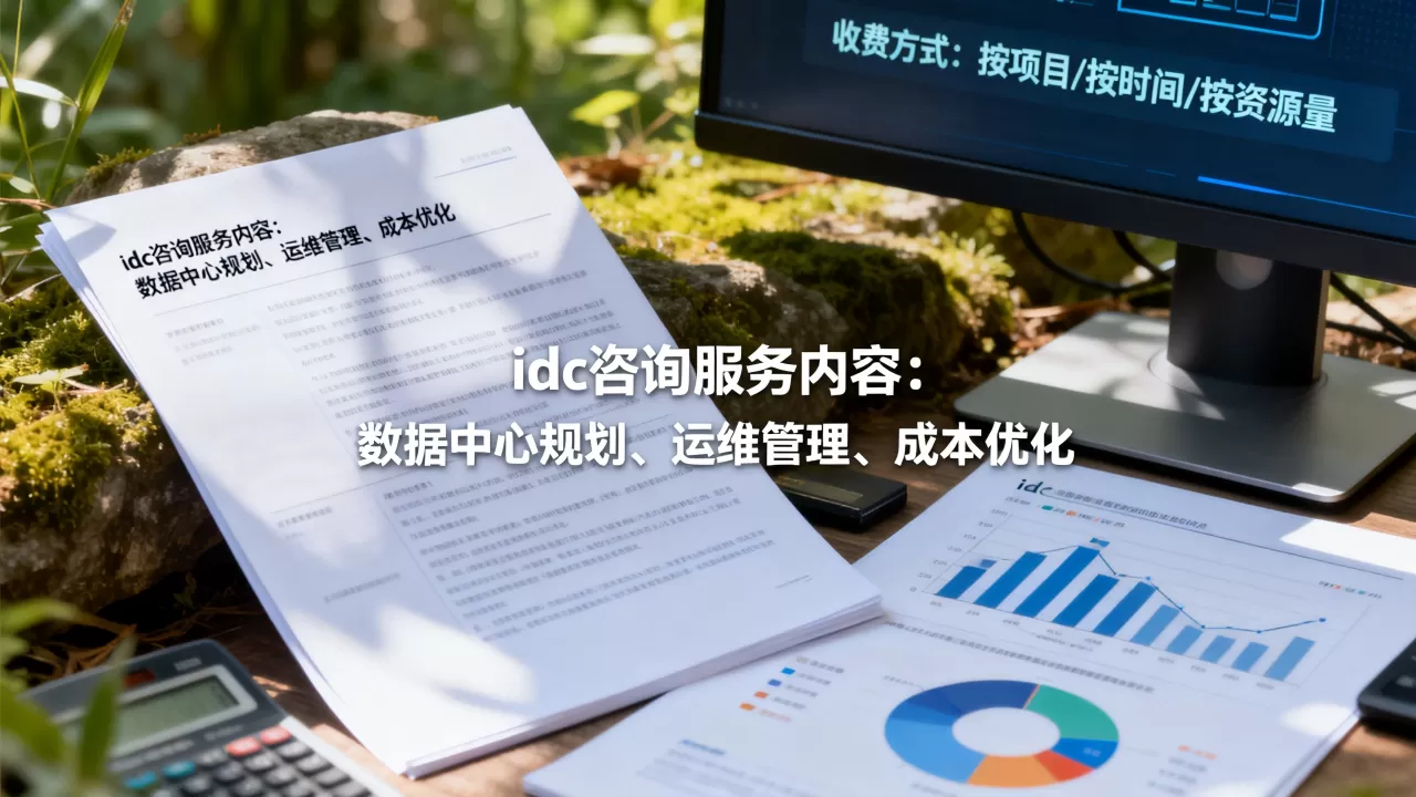 idc咨询服务包括哪些具体内容，怎么收费？