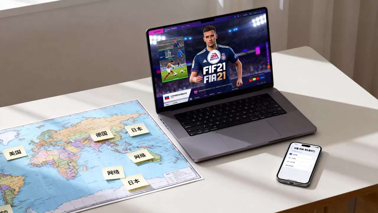 FIFA21在哪些国家有服务器，服务器地址怎么查