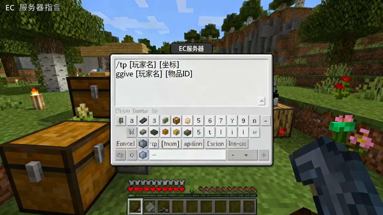 我的世界ec服务器指令都有哪些,怎么使用? 我的世界ec服务器指令都有哪些,怎么使用?