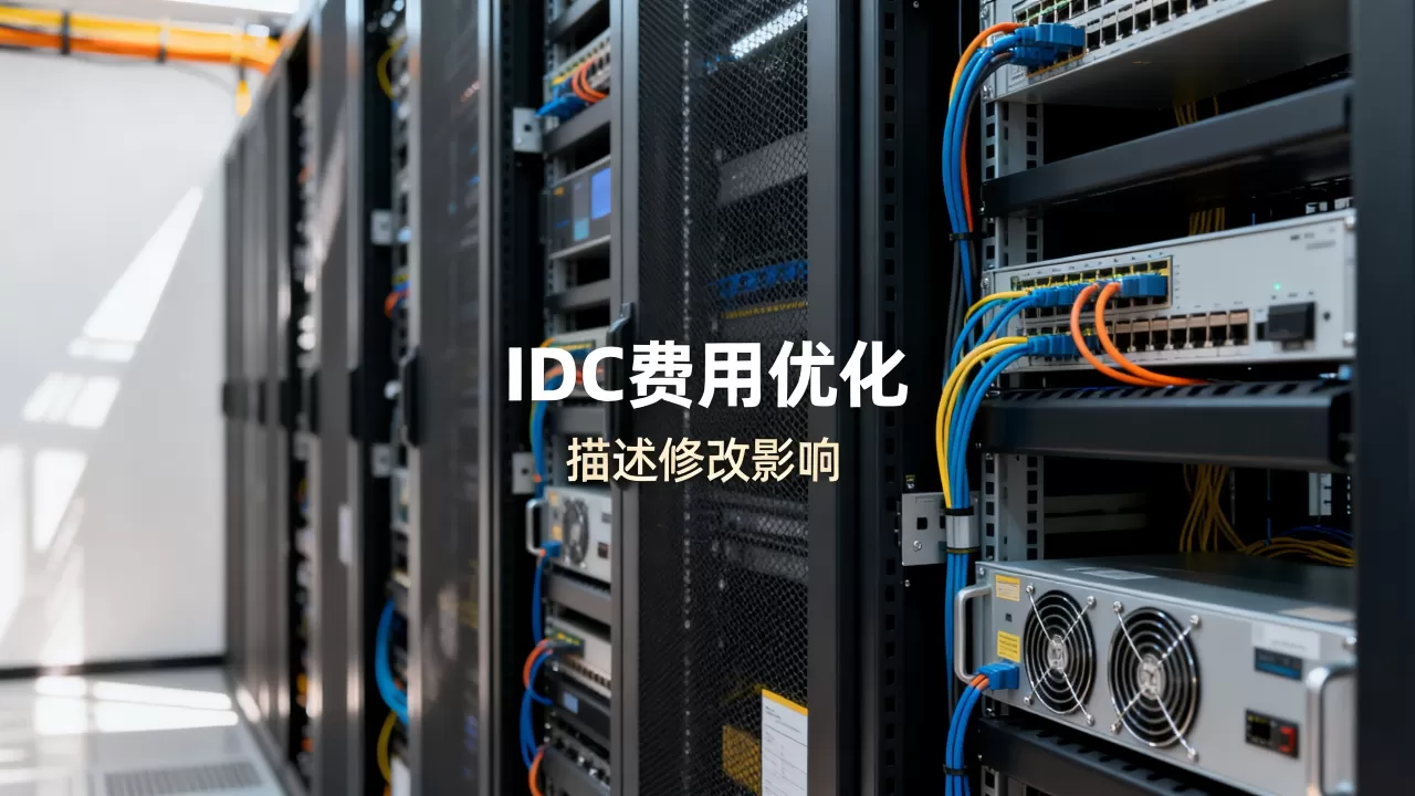 修改IDC描述会不会增加费用，怎么降低IDC费用？