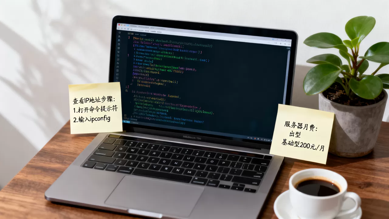 如何查看电脑服务器的IP地址？，多少钱一个月