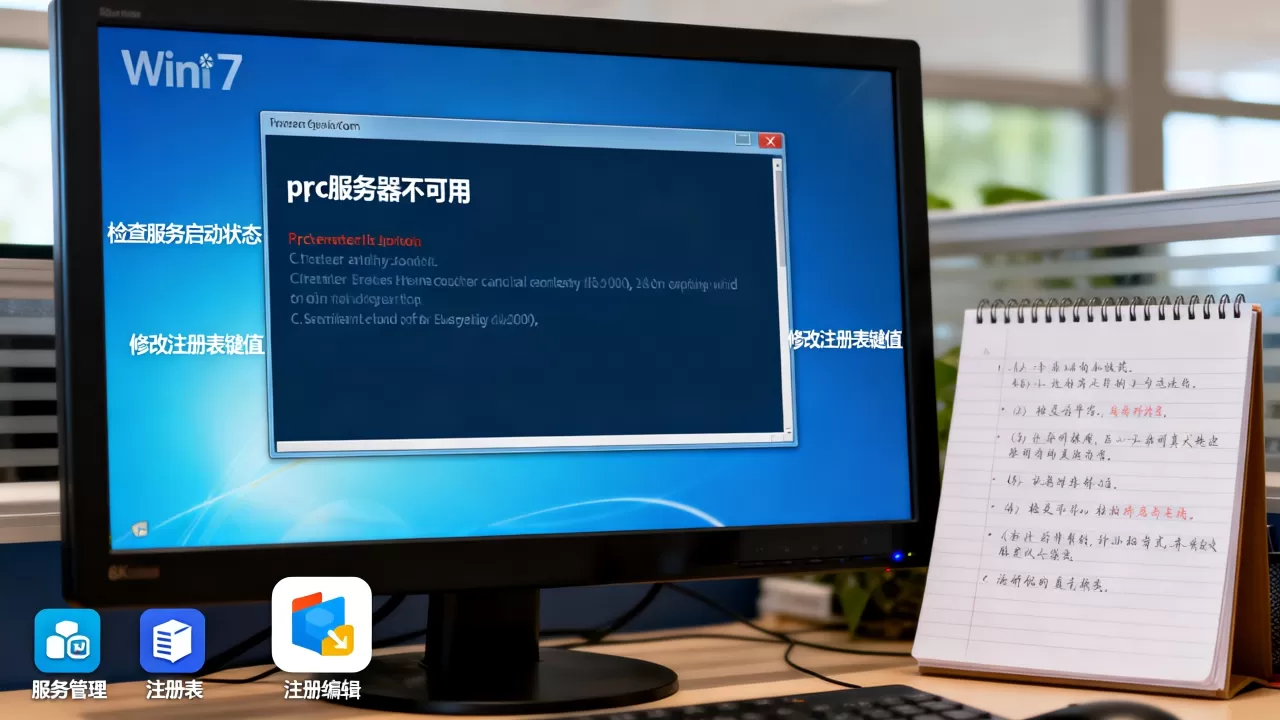 win7系统显示rpc服务器不可用怎么办,如何解决 win7系统显示rpc服务器不可用怎么办,如何解决