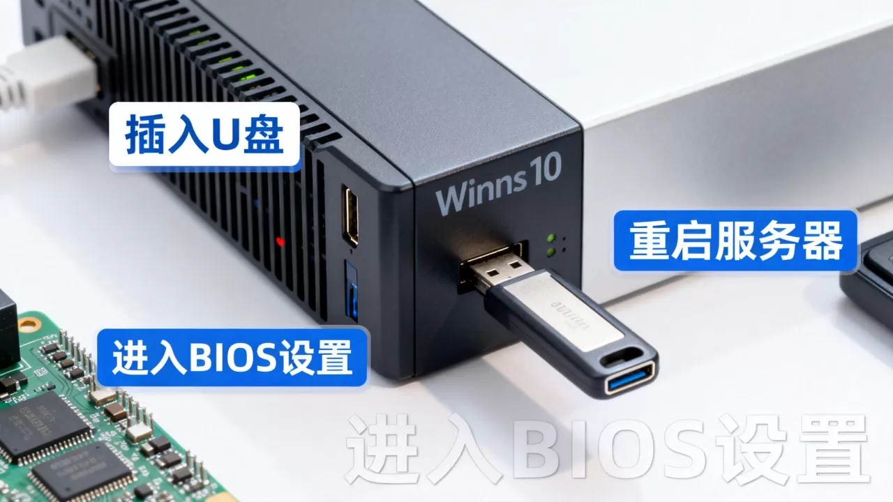 Win10服务器没有设置U盘启动怎么办，怎么解决？