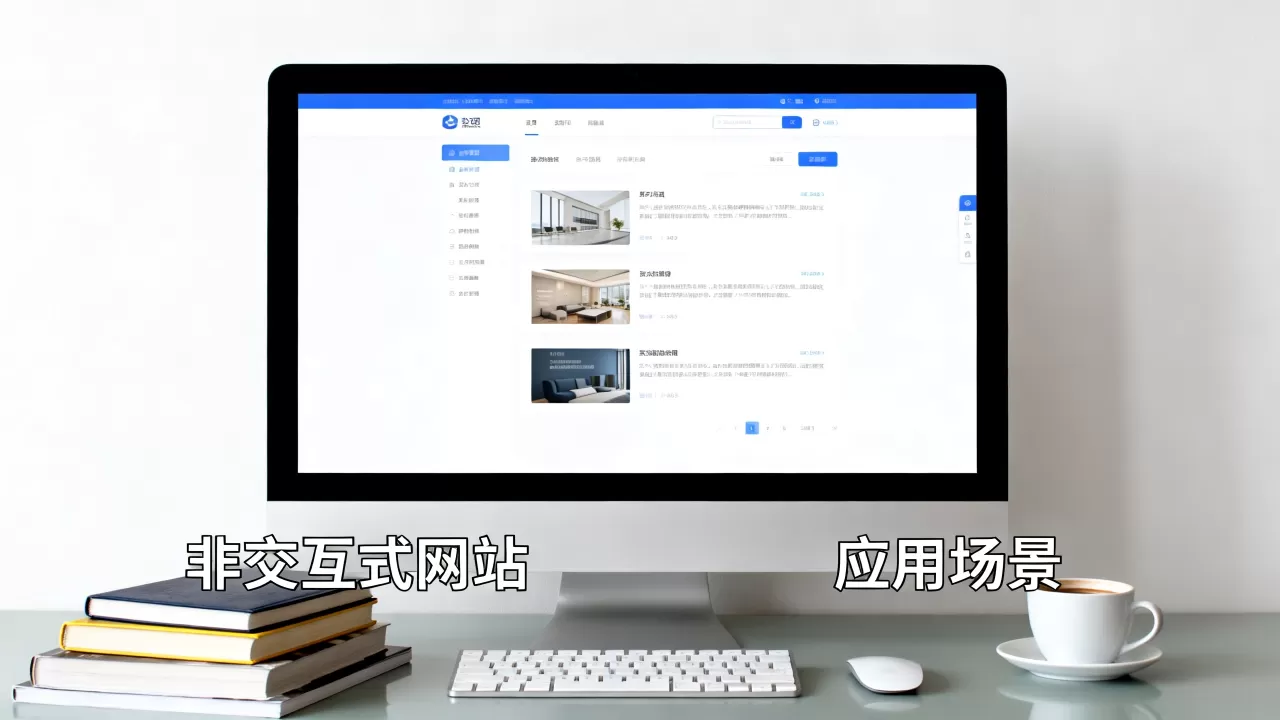 非交互式网站真的没有价值吗,有哪些应用场景 非交互式网站真的没有价值吗,有哪些应用场景