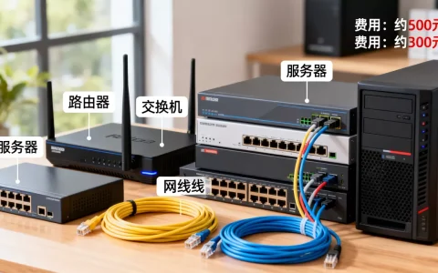 计算机网络基本组成部分及费用有哪些，多少钱？