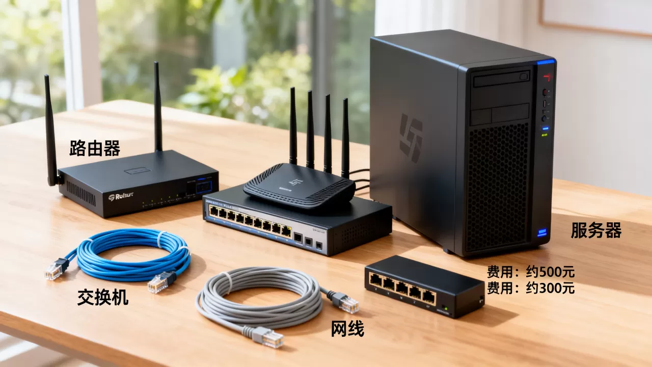 计算机网络基本组成部分及费用有哪些,多少钱? 计算机网络基本组成部分及费用有哪些,多少钱?