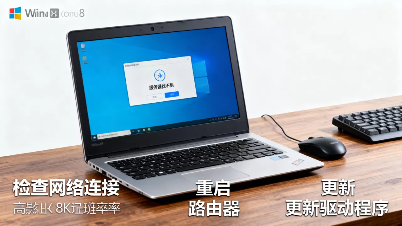 win8笔记本电脑服务器找不到了怎么办,怎么回事 win8笔记本电脑服务器找不到了怎么办,怎么回事