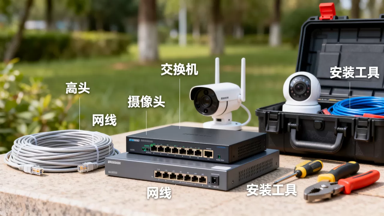 监控系统到底要不要装交换机，准备工作有哪些？