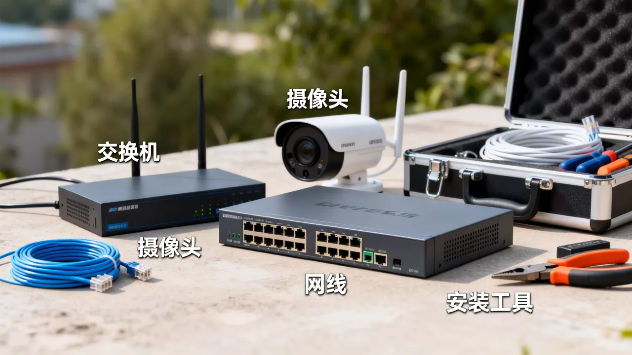 监控系统到底要不要装交换机，准备工作有哪些？