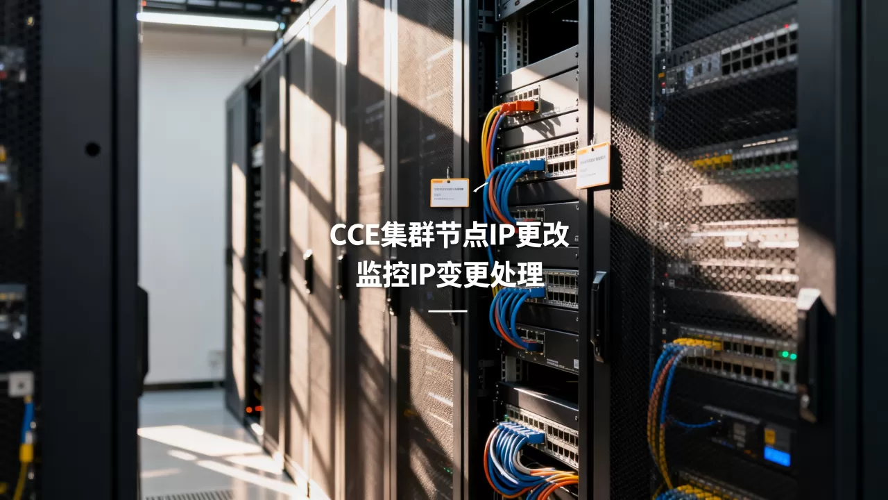 CCE集群的节点可以更改IP吗？，监控更改IP怎么办？