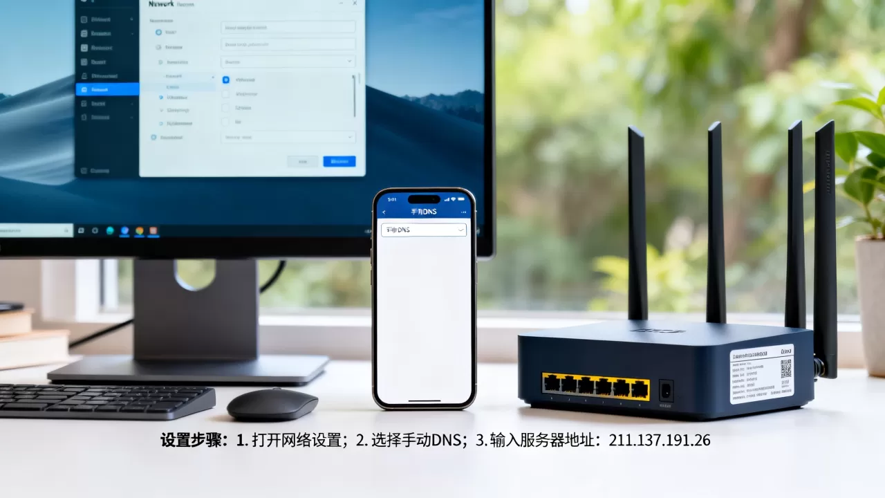 中国移动辽宁dns的服务器地址是多少，怎么设置？
