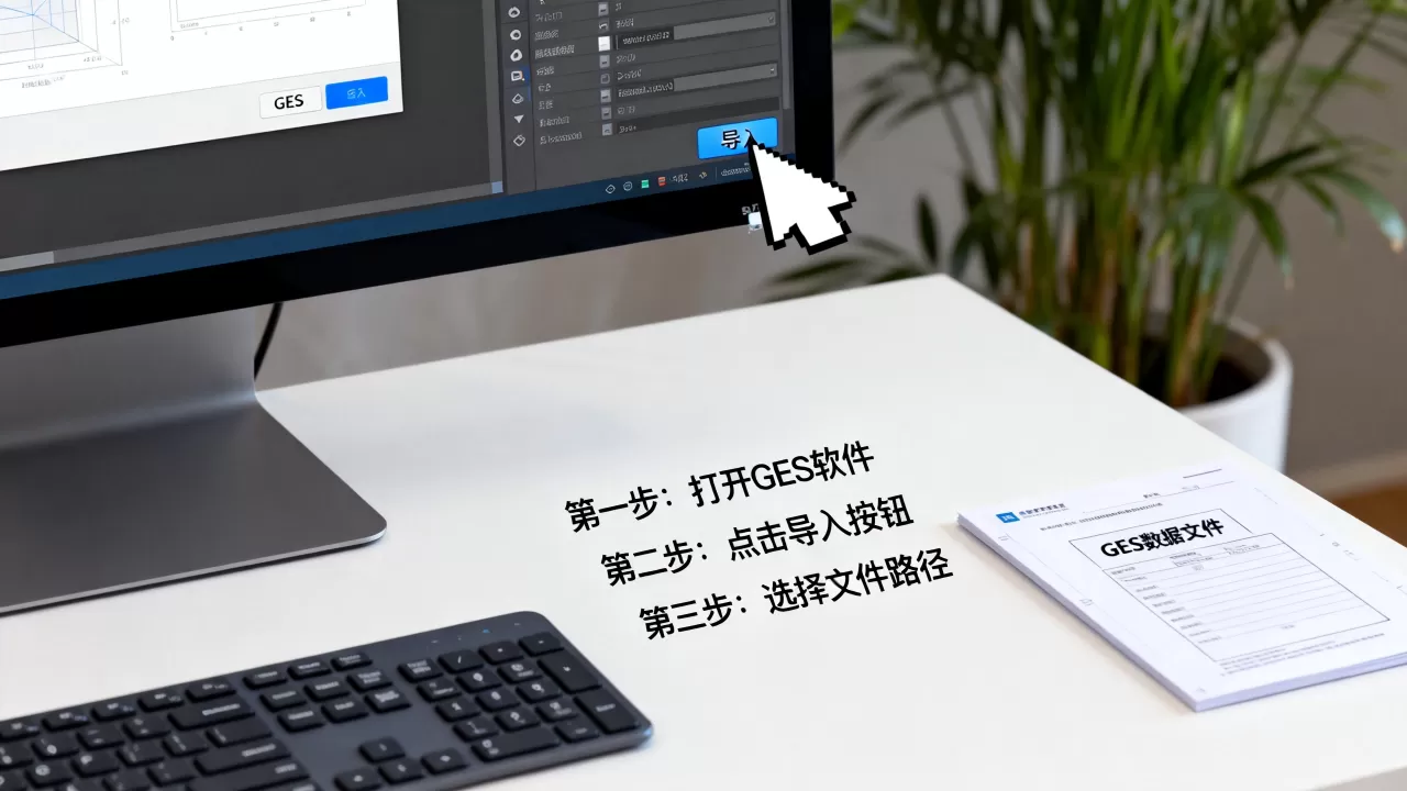 Import GES导入方法怎么用，操作步骤有哪些