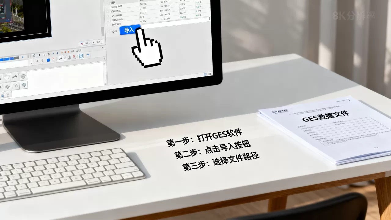 Import GES导入方法怎么用，操作步骤有哪些