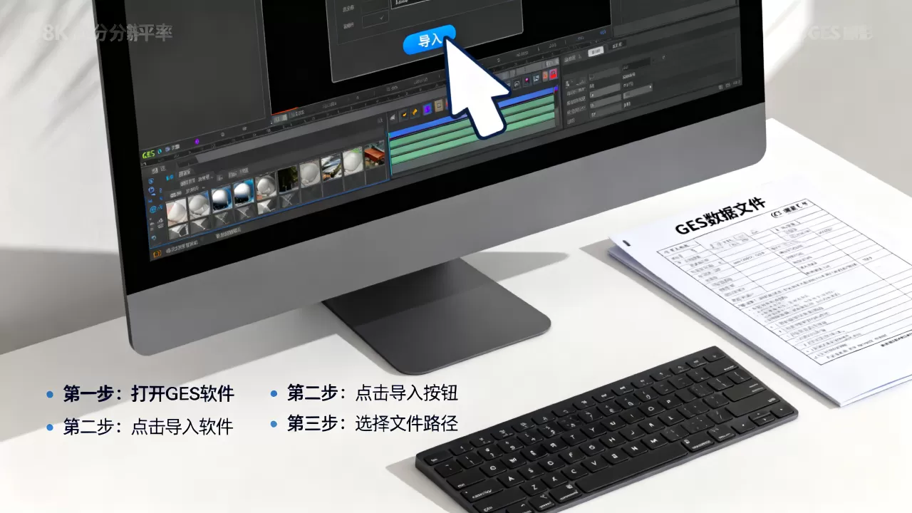 Import GES导入方法怎么用，操作步骤有哪些