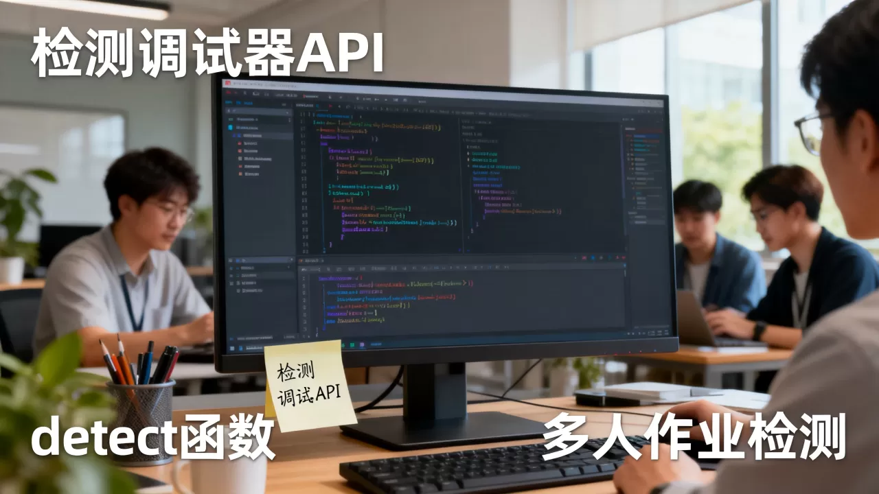 检测调试器api的detect如何检测多人作业,怎么用? 检测调试器api的detect如何检测多人作业,怎么用?