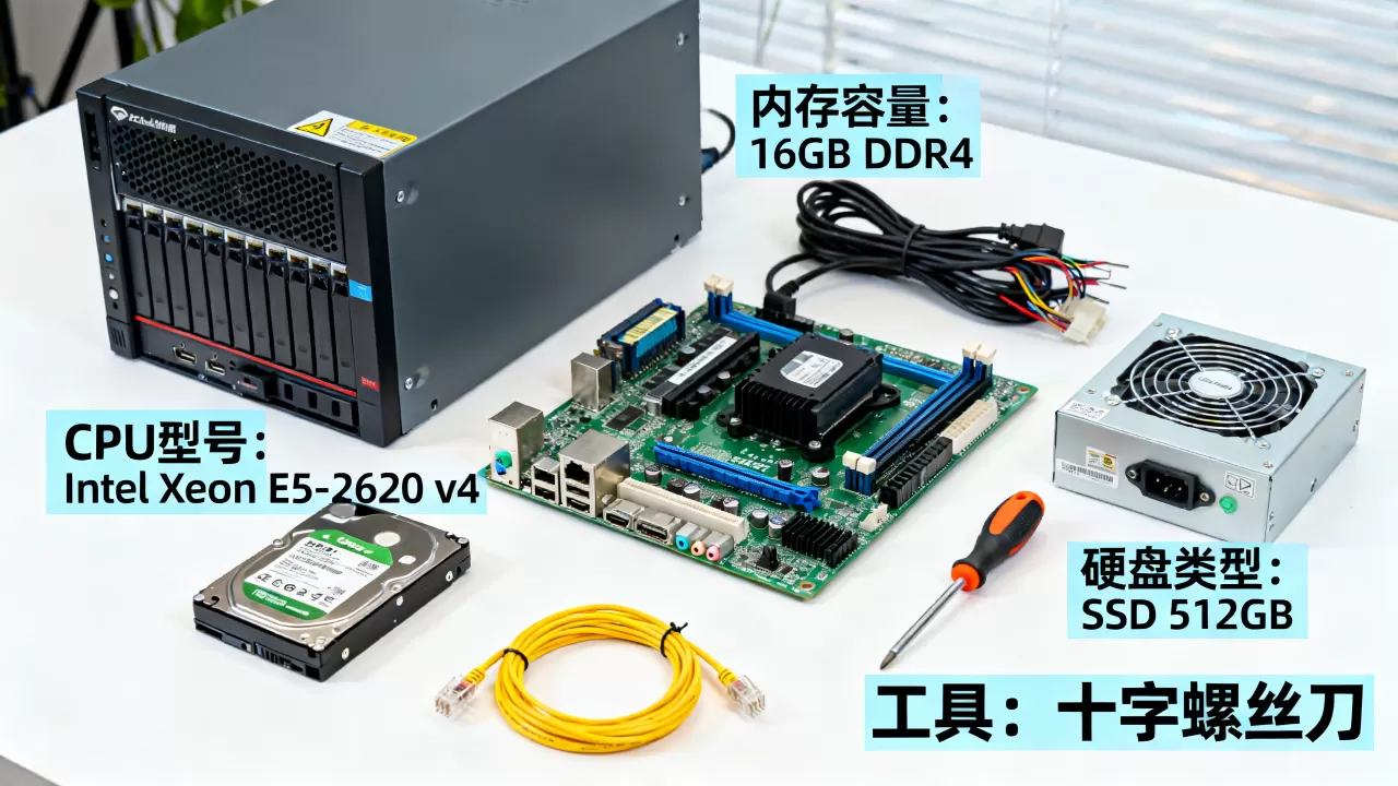 服务器搭建教程从零开始怎么做，需要什么配置？